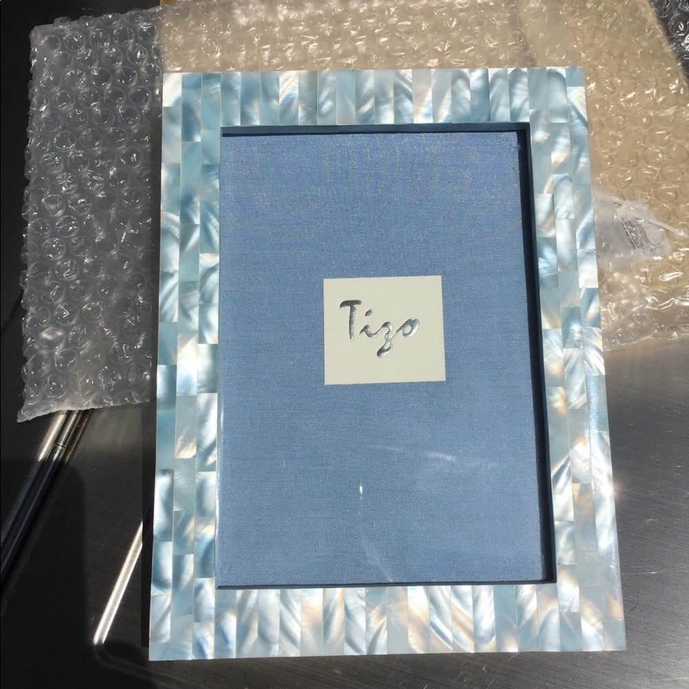 Mother of Pearl Photo Frame by  Tizo Designs